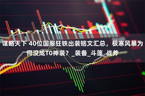 谋略天下 40位国服狂铁出装铭文汇总，极寒风暴为何没成T0神装？_装备_斗篷_战斧