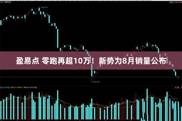 盈易点 零跑再超10万！新势力8月销量公布